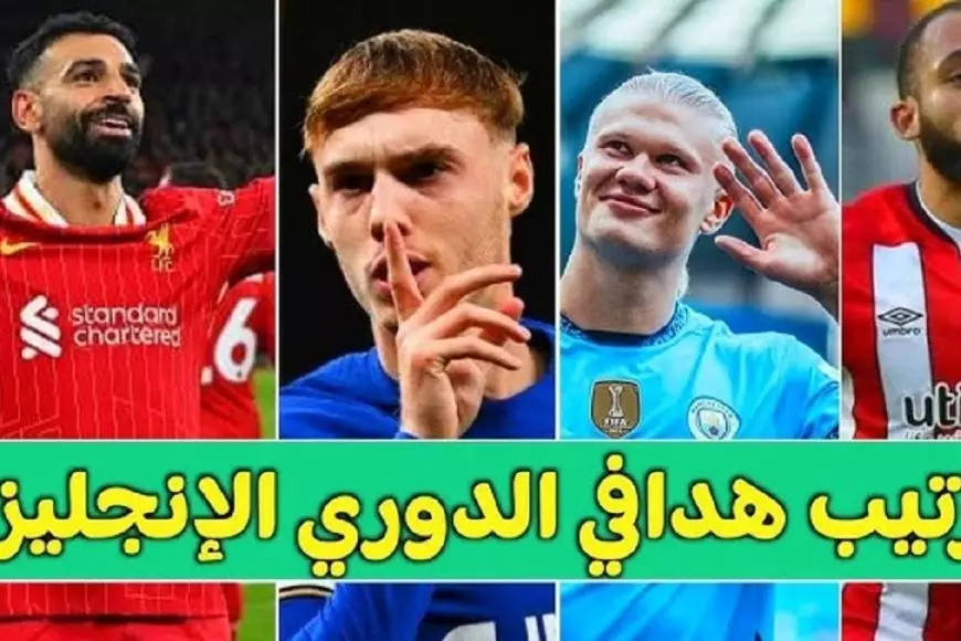 “هالاند ينافس صلاح”.. جدول ترتيب هدافي الدوري الإنجليزي للموسم الحالي 2024-2025