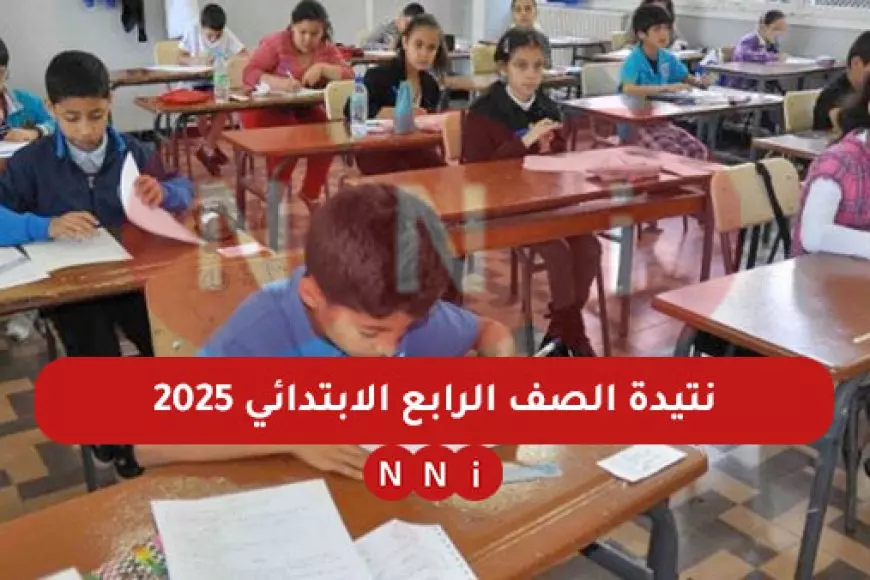 نتيجة الصف الرابع الابتدائي 2025 موعد الإعلان بالاسم ورابط الاستعلام برقم الجلوس عبر موقع وزارة التربية والتعليم